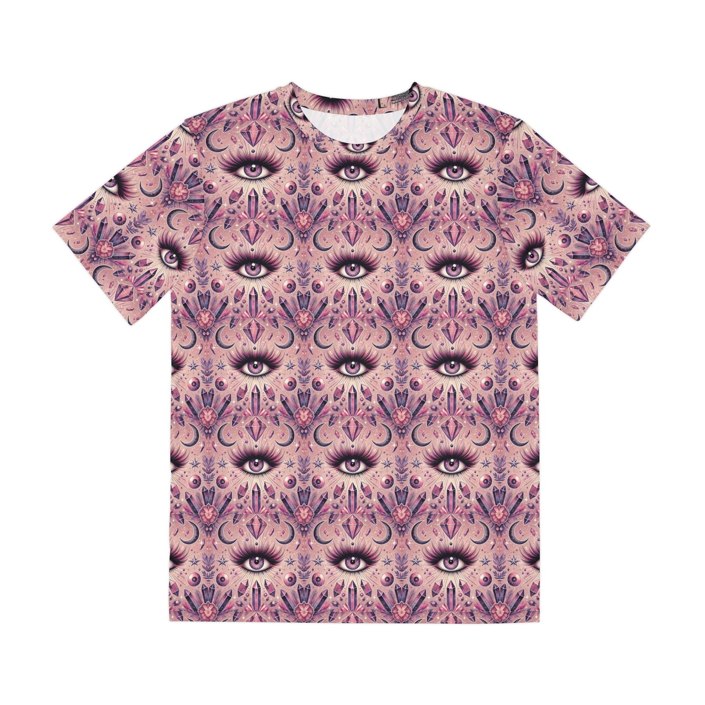 All Seeing Eyelash Super Soft Men's Polyester Tee