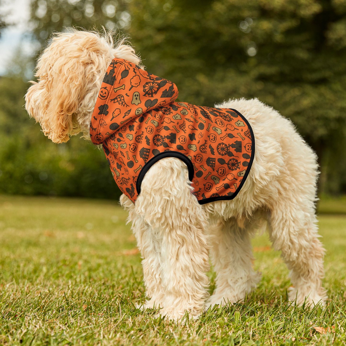 Park Closed... Forever Halloween Party Super Cute Cat Dog Matching Pet Hoodie for Traveling Vacations MATCHING OWNERS FIT SOLD SEPARATELY