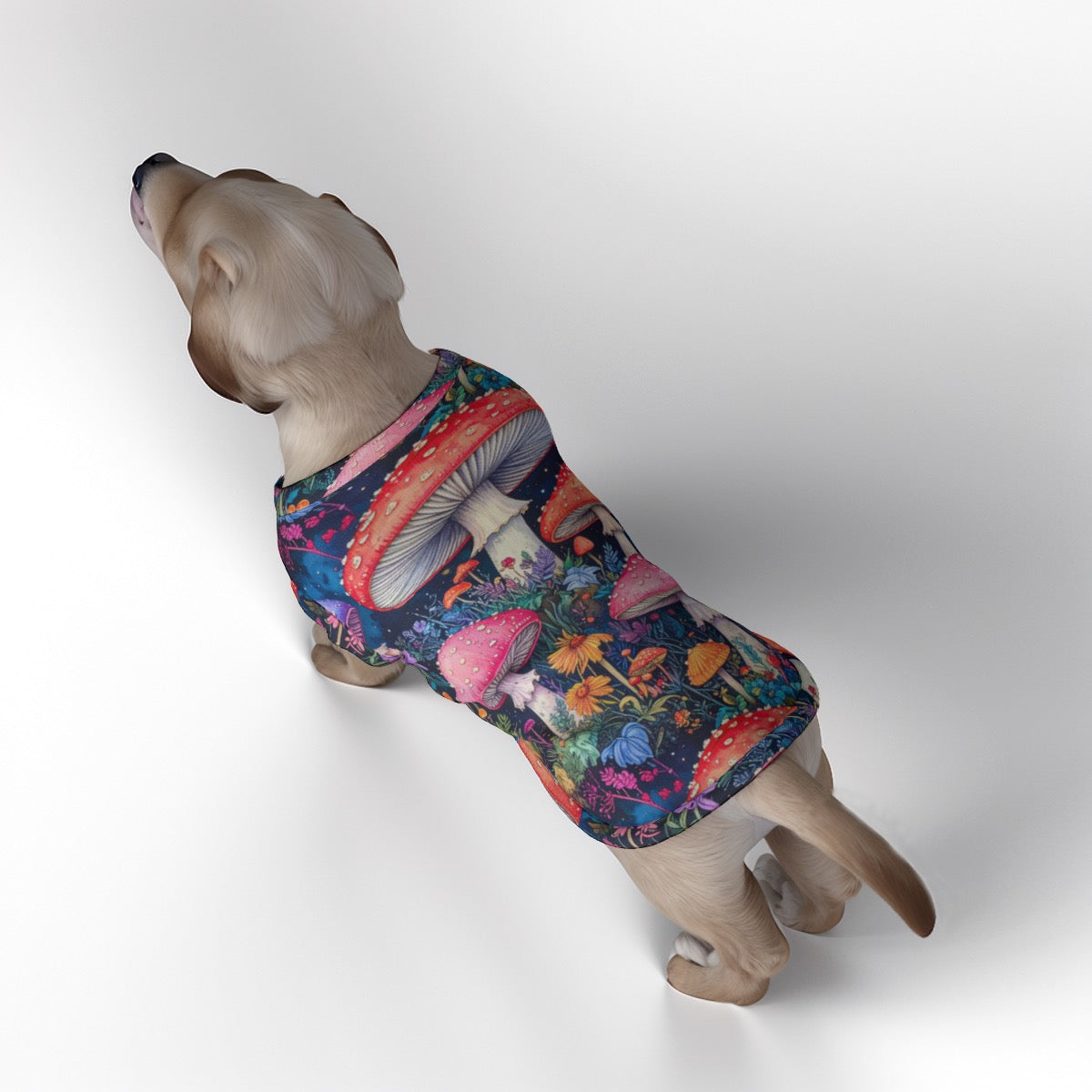Dog Puppy Mushroom Fairycore Small Tank Top