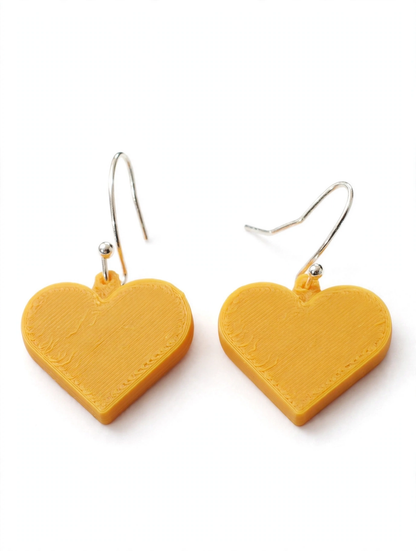 Hearts You 3D Printed Women’s Earrings