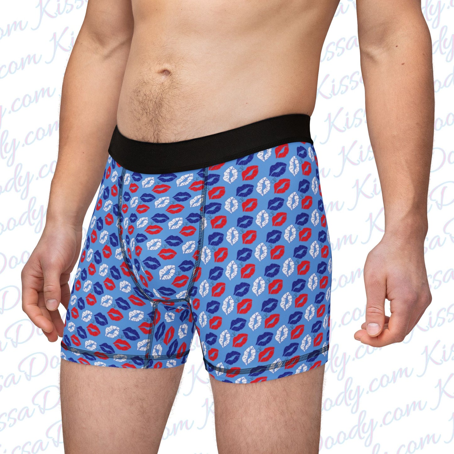 Kisses In America Men's Boxer Shorts