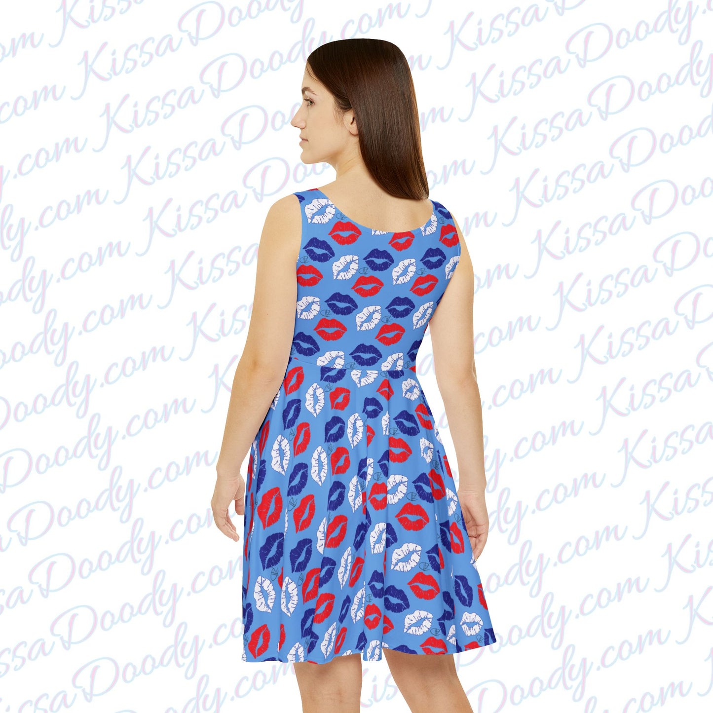 Kisses In America Womens Dress