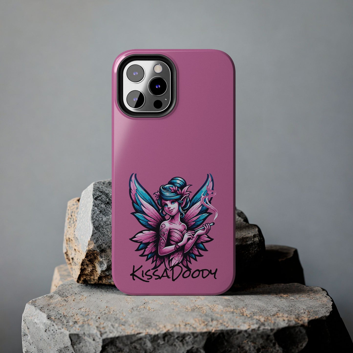 Fairy Nonsense Kissa Doody Tough Pink Phone Case for Apple iPhone