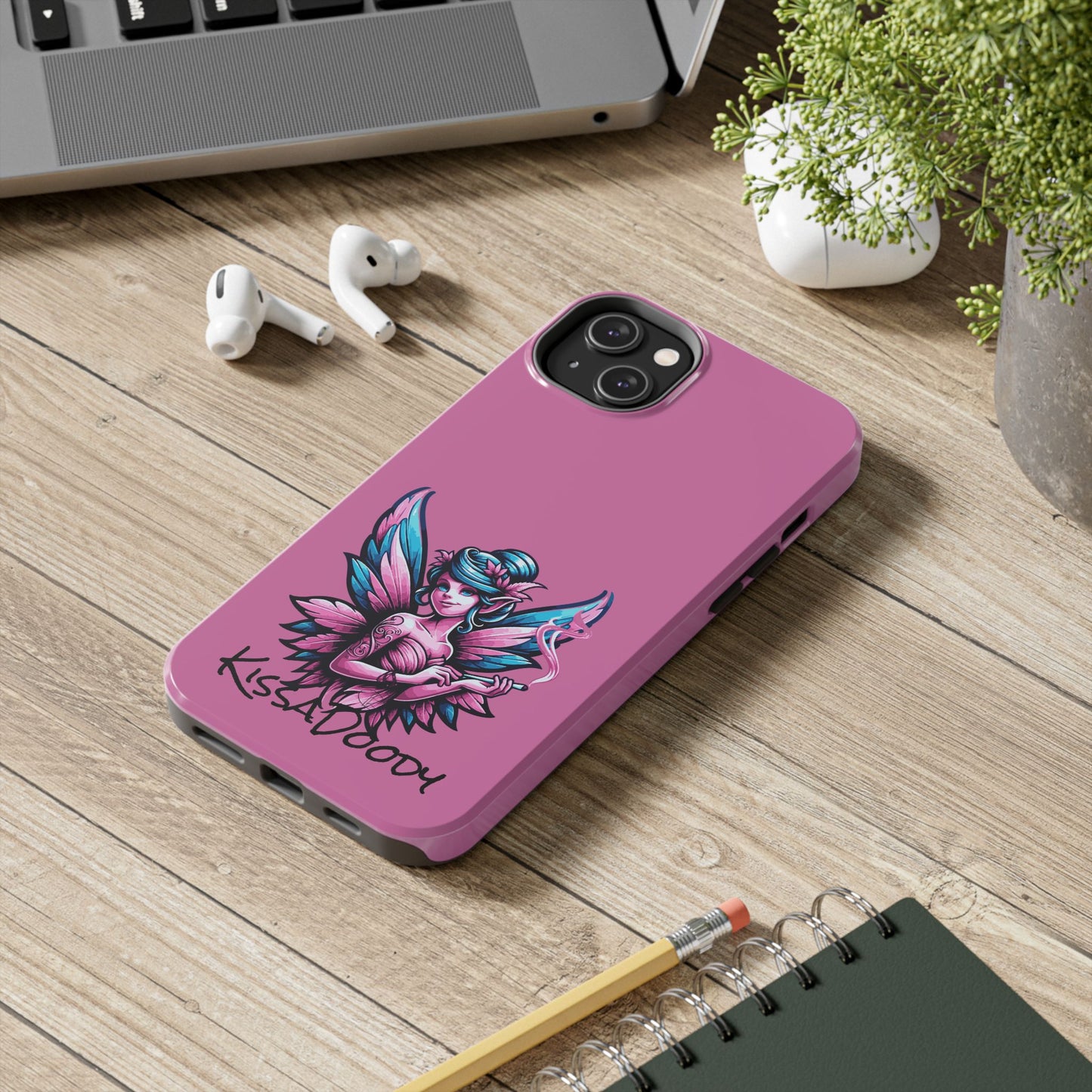 Fairy Nonsense Kissa Doody Tough Pink Phone Case for Apple iPhone