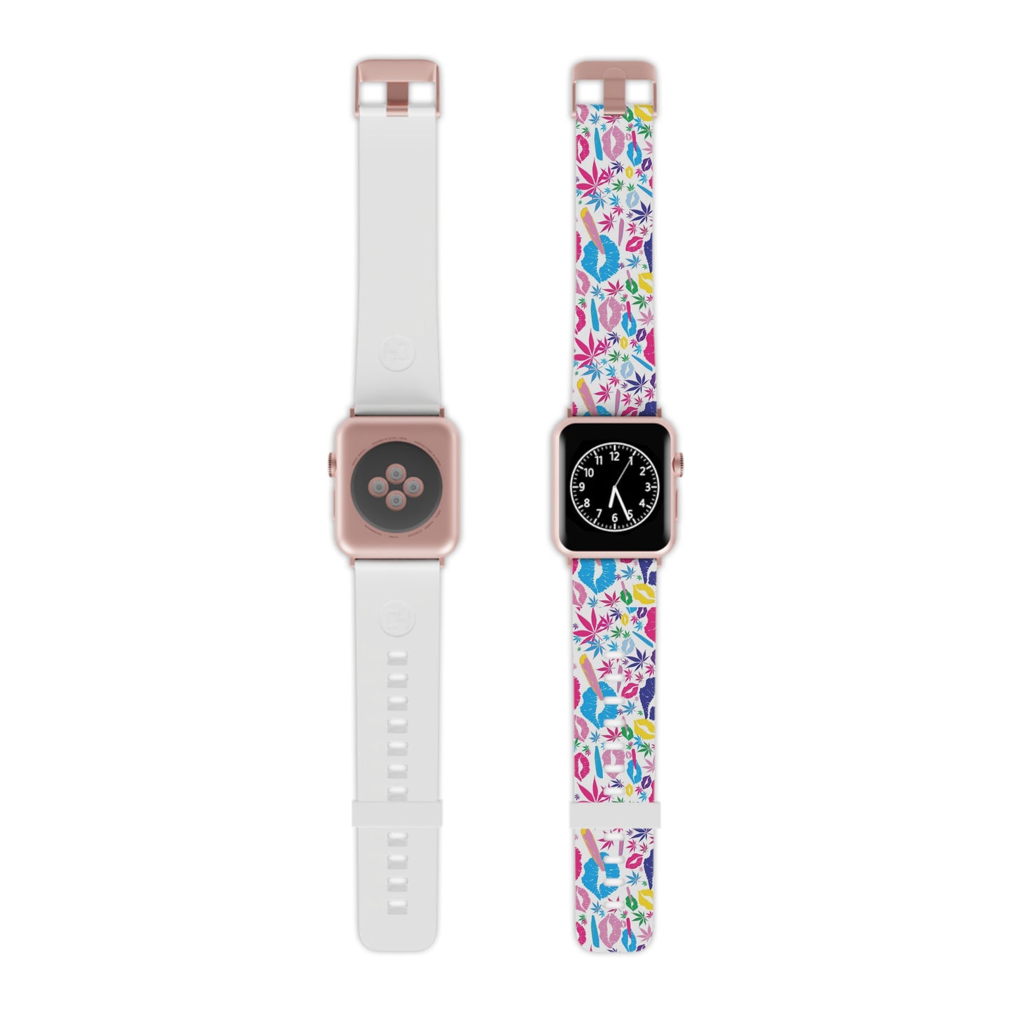 Smoke Queen White Widow Watch Band for Apple Watch