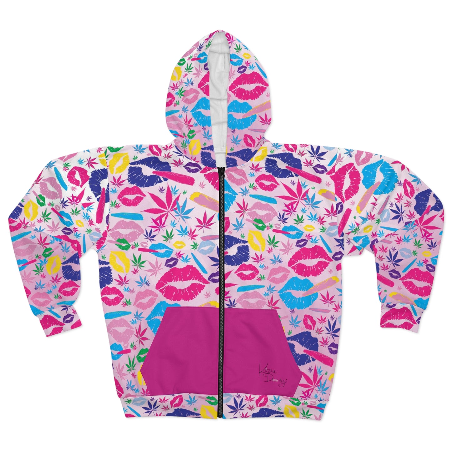 Smoke Queen Unisex Zip Hoodie