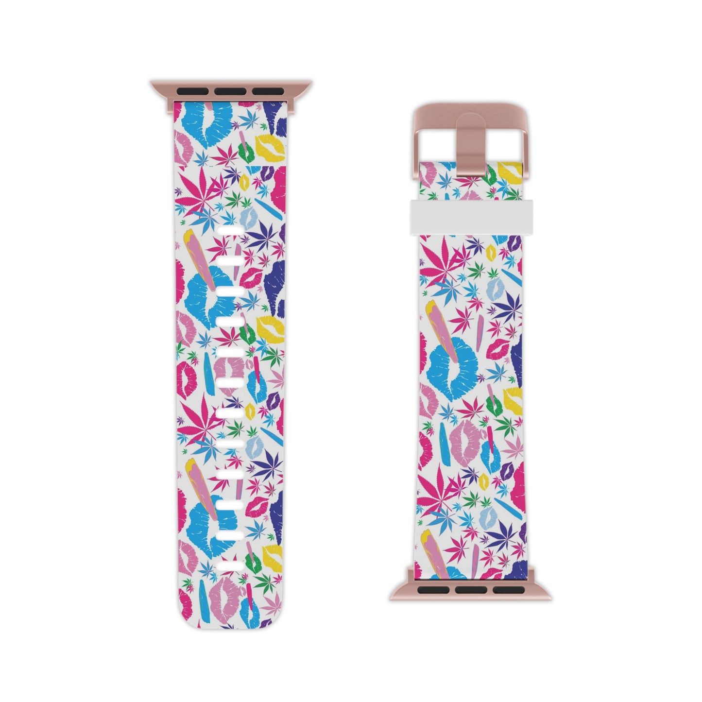 Smoke Queen White Widow Watch Band for Apple Watch