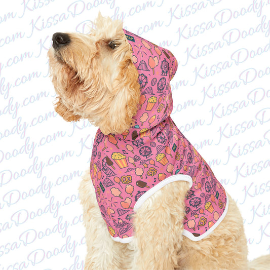 Magical Park Day Slay Fashion Pink Super Cute Cat Dog Matching Pet Hoodie for Florida Parks Traveling Vacations MATCHING OWNERS FIT SOLD SEPARATELY
