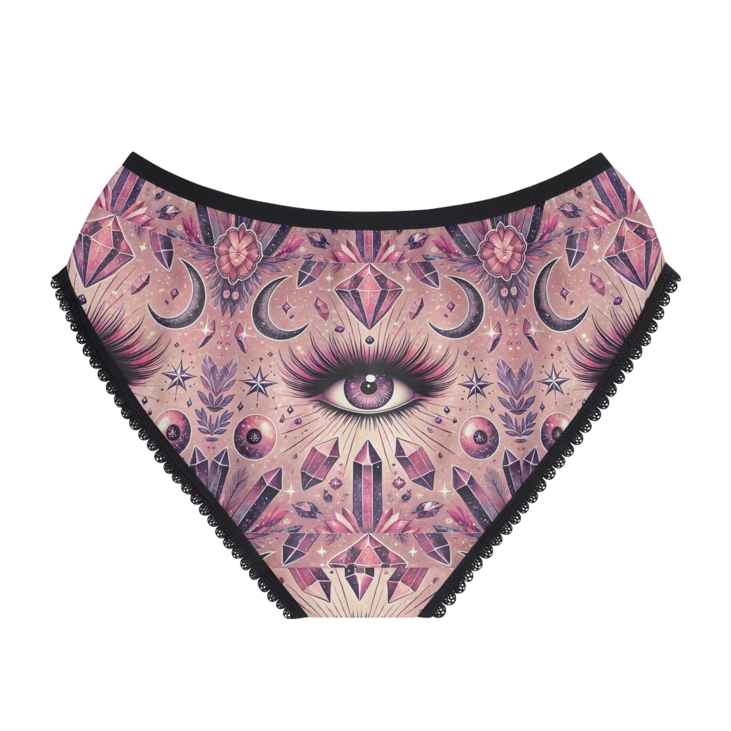 All Seeing Eyelash Womens Sexy Panties