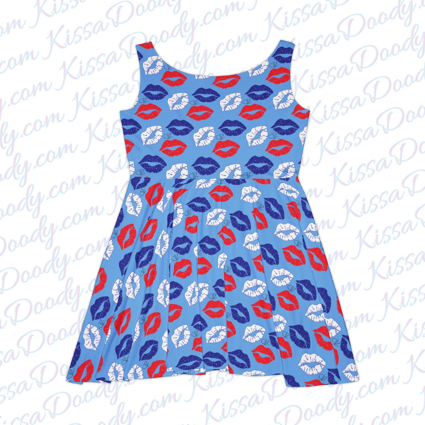 Kisses In America Womens Dress