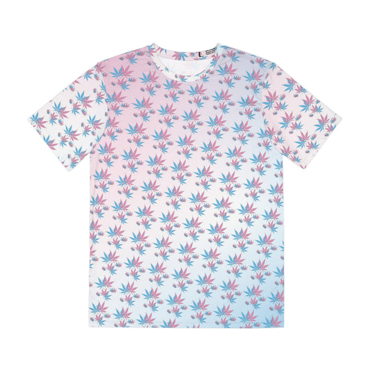 Cotton Candy Paint Men's Polyester Tee