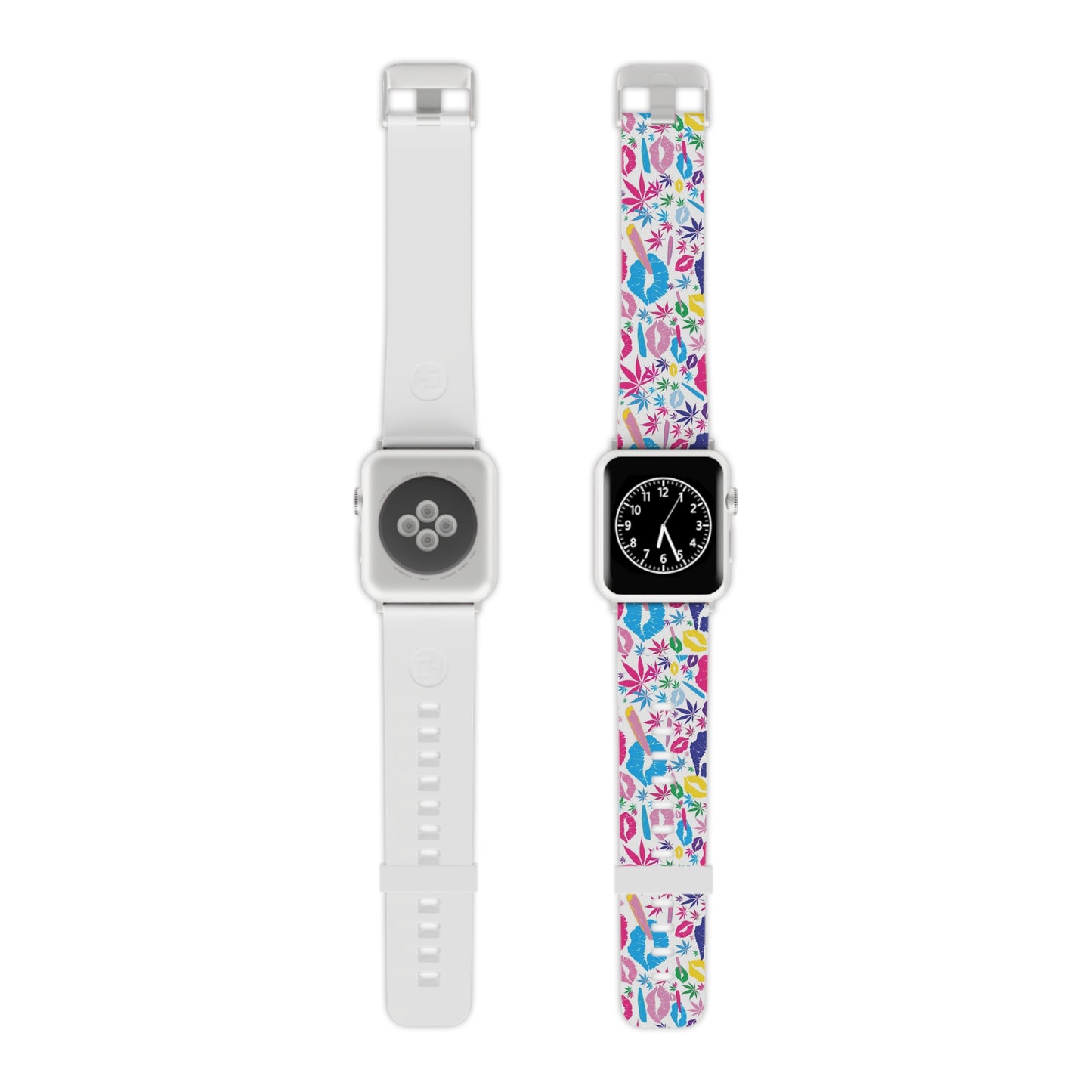 Smoke Queen White Widow Watch Band for Apple Watch