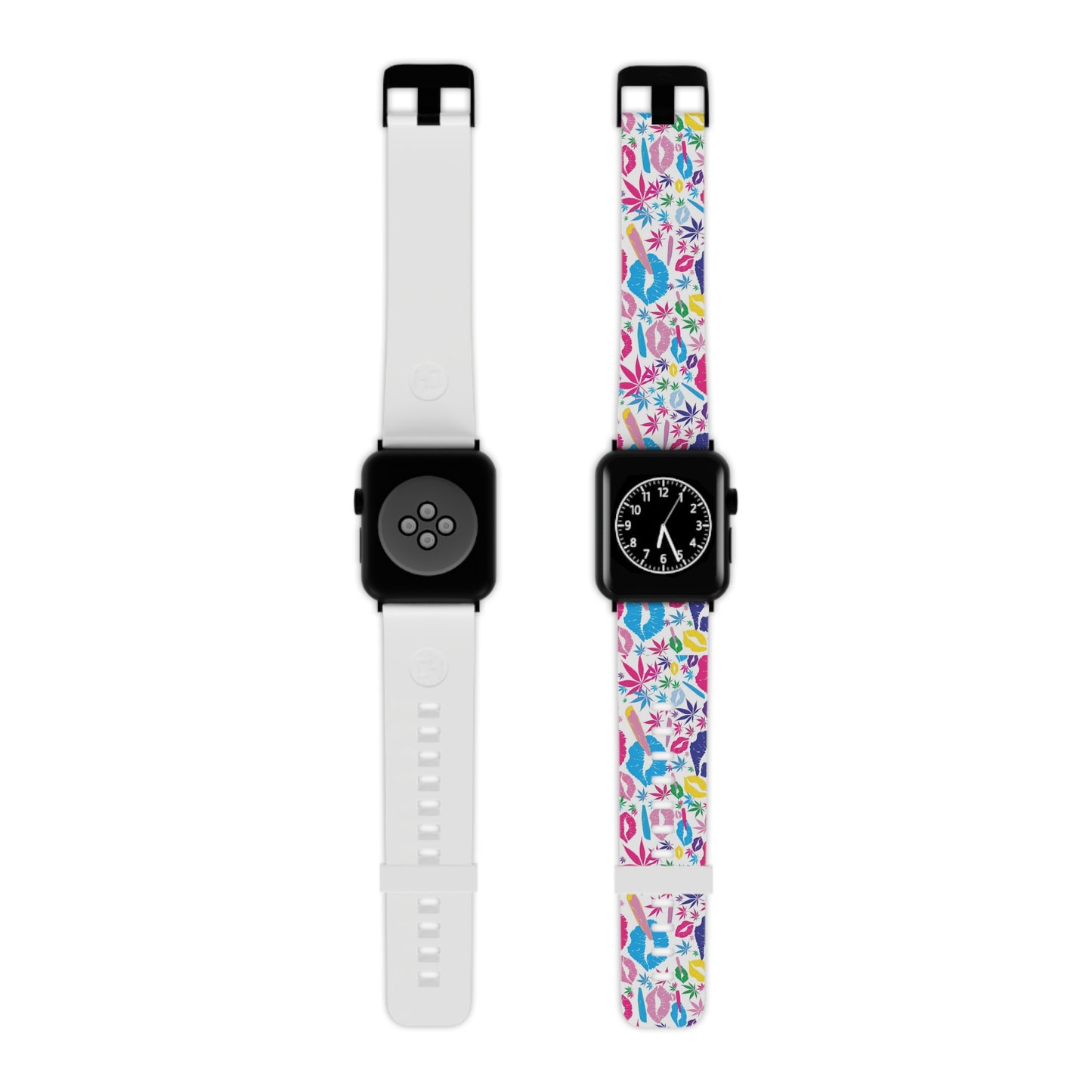 Smoke Queen White Widow Watch Band for Apple Watch