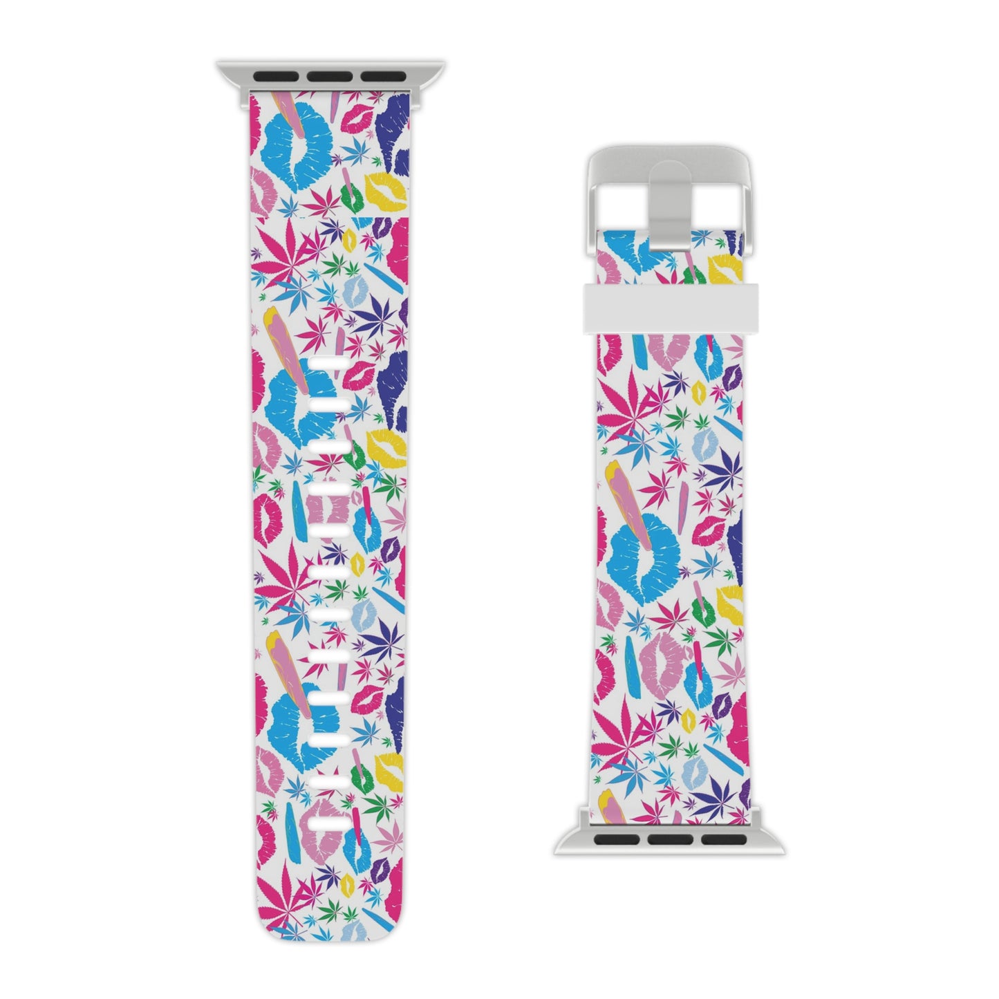 Smoke Queen White Widow Watch Band for Apple Watch