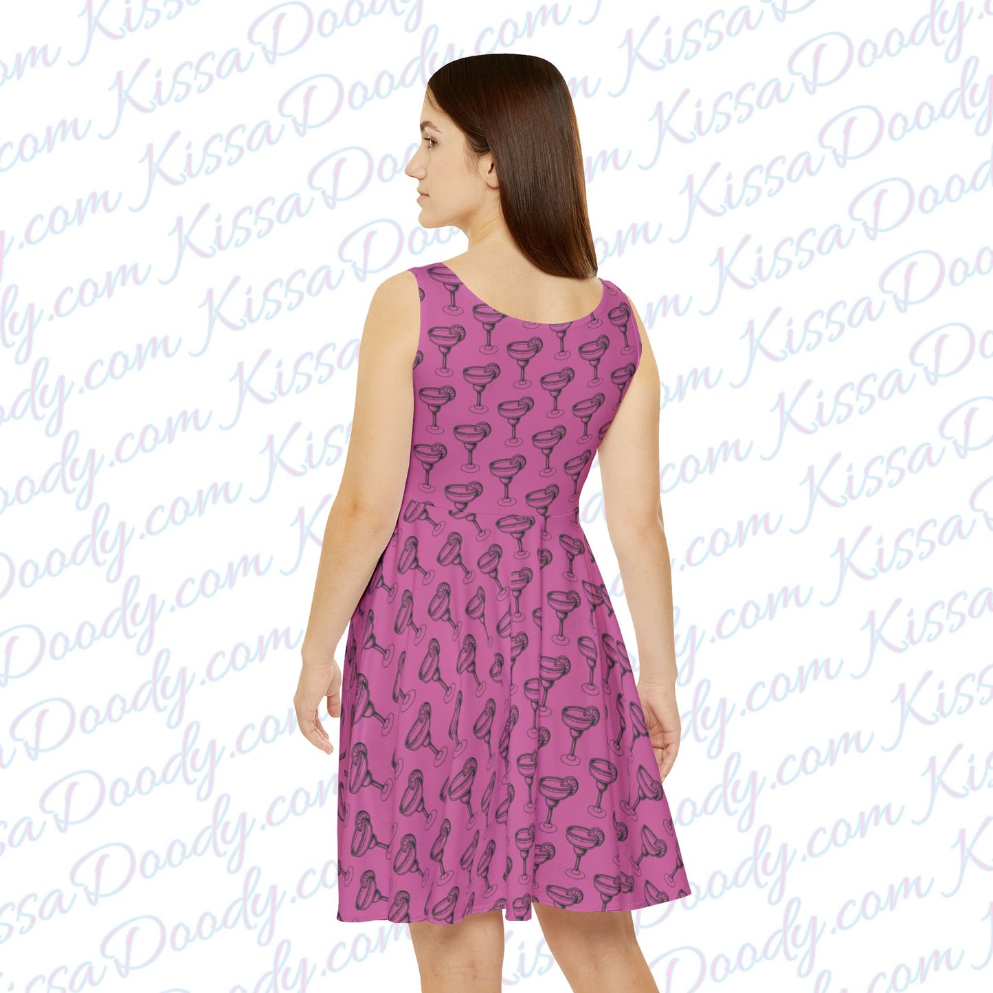 Cheers Pink Margarita Womens Dress