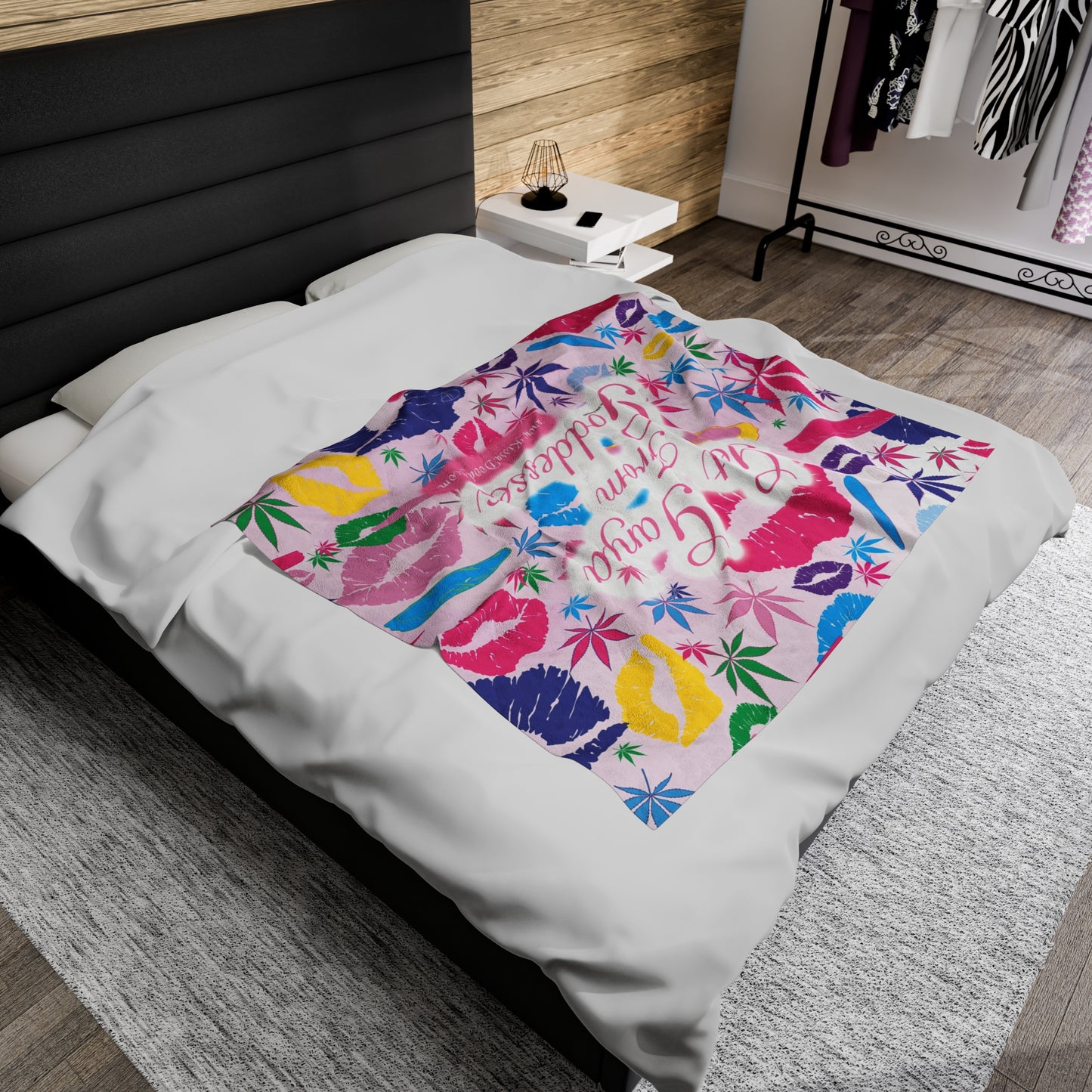 Get G*nja Velveteen Plush Blanket