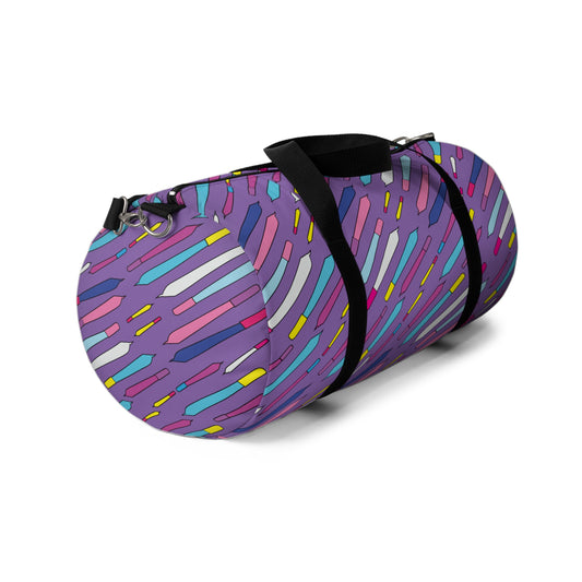 Smoke Me Cynthia in Purple Haze Travel Duffel Bag