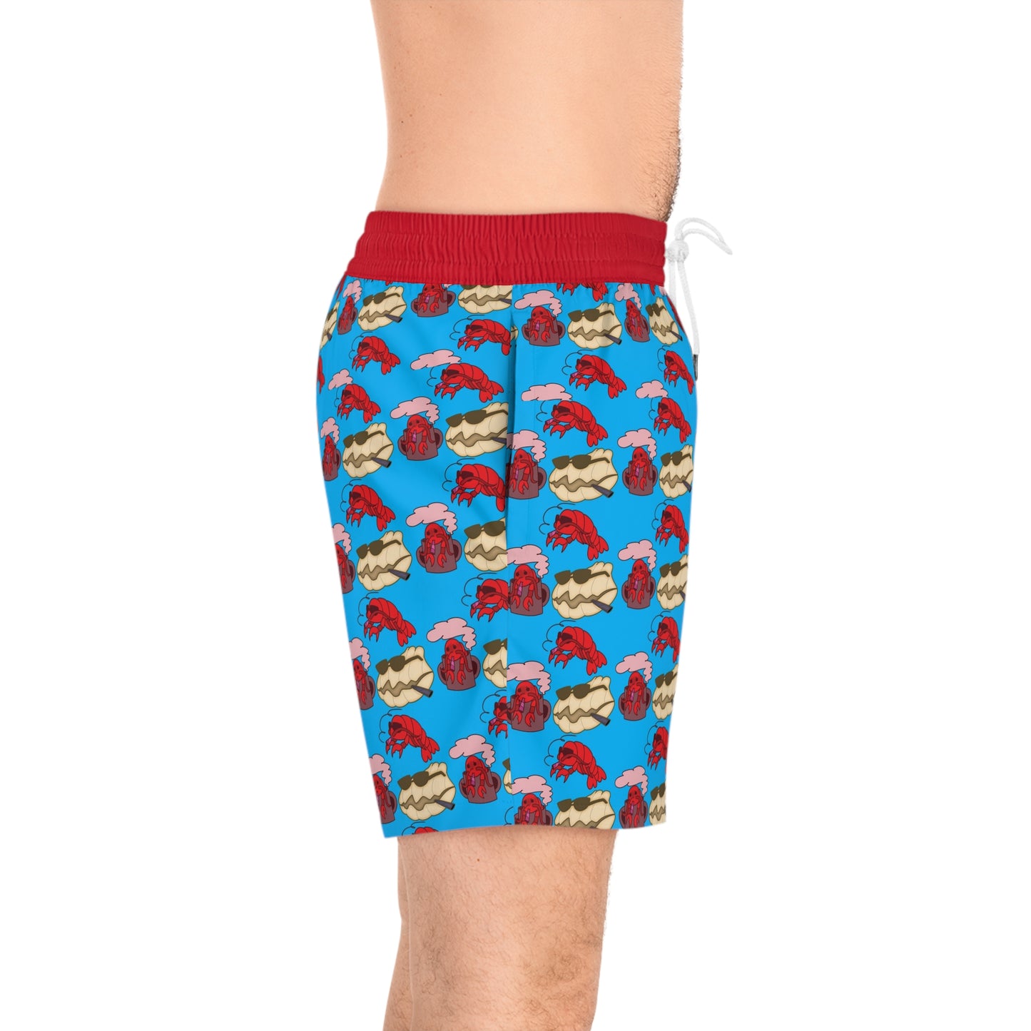 Rock Pot Lobster Mid-Length Swim Shorts