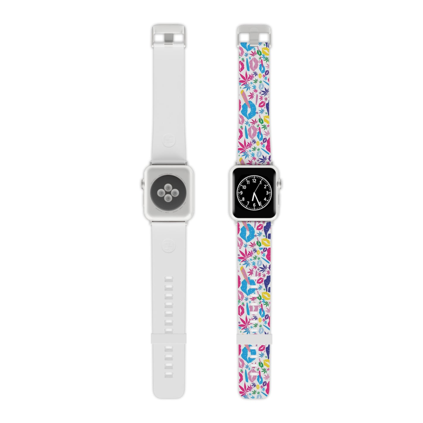 Smoke Queen White Widow Watch Band for Apple Watch