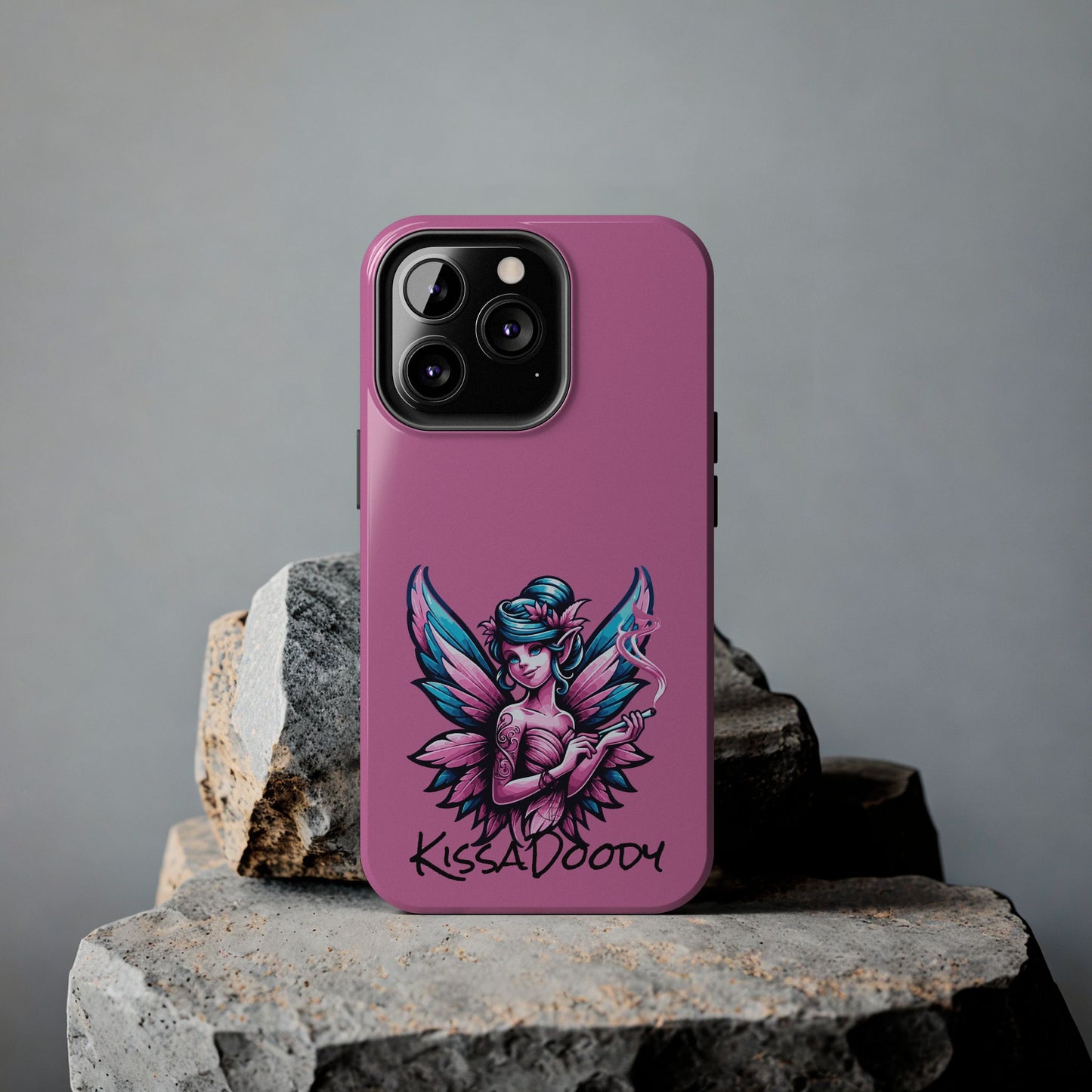 Fairy Nonsense Kissa Doody Tough Pink Phone Case for Apple iPhone