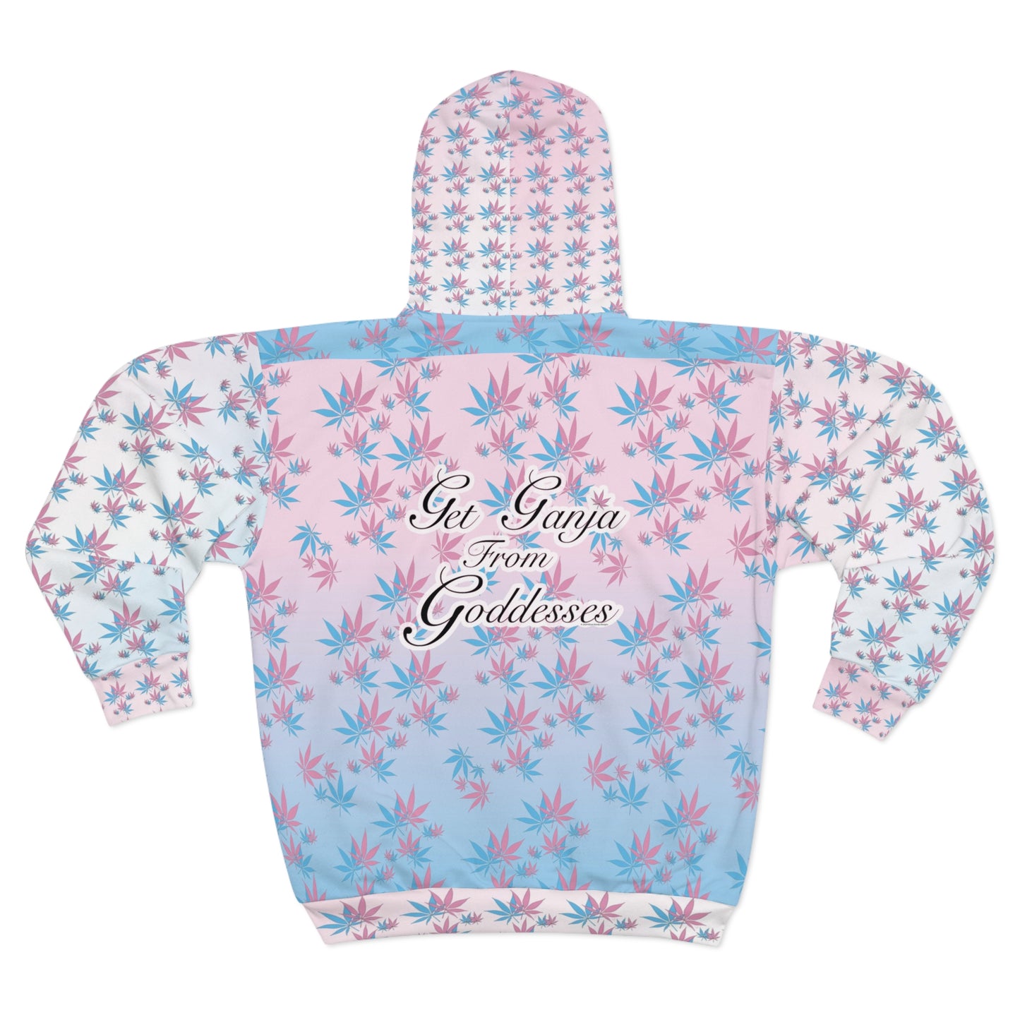 Get G*nja Cotton Candy Unisex Zip Hoodie