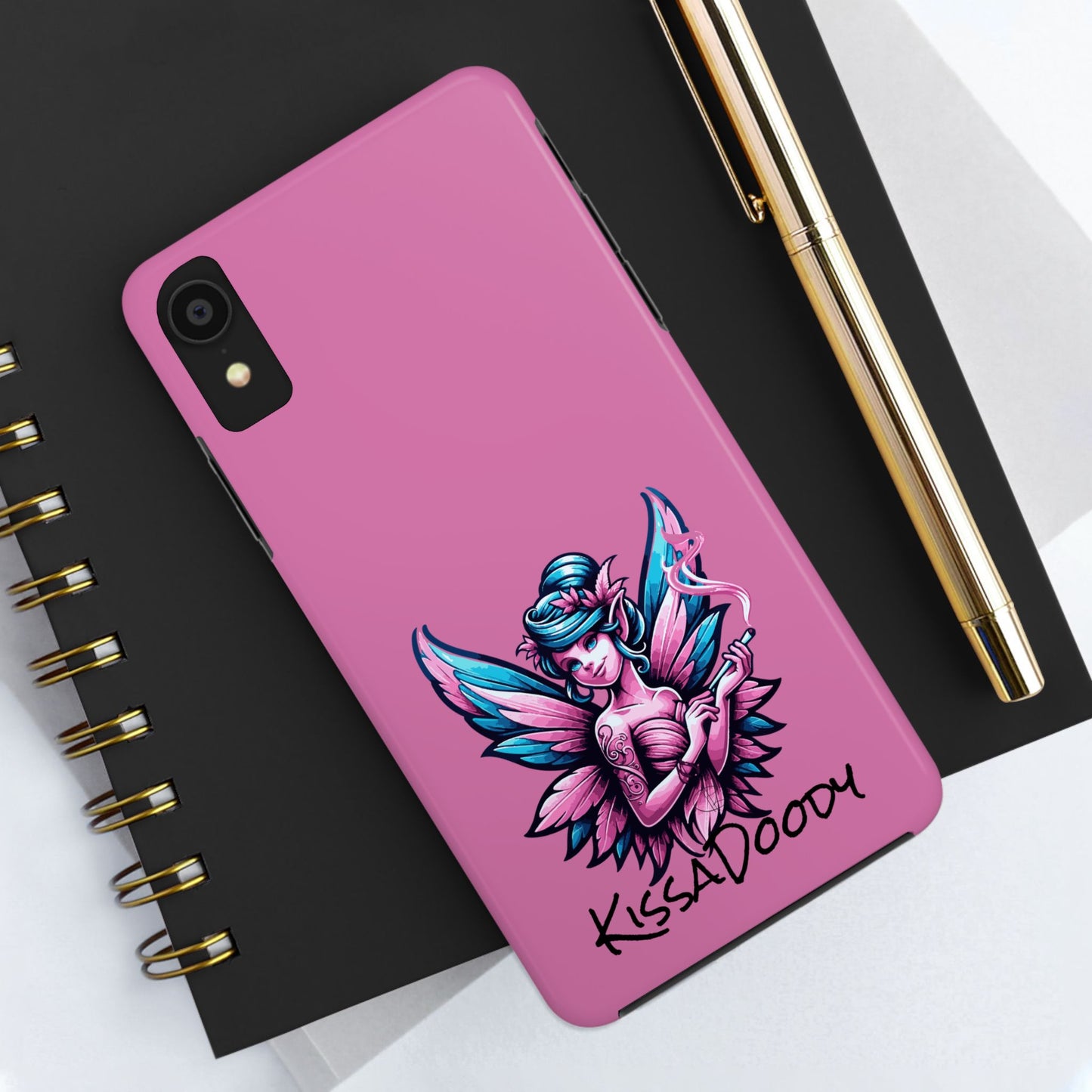 Fairy Nonsense Kissa Doody Tough Pink Phone Case for Apple iPhone