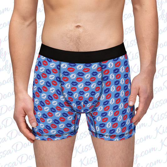 Kisses In America Men's Boxer Shorts