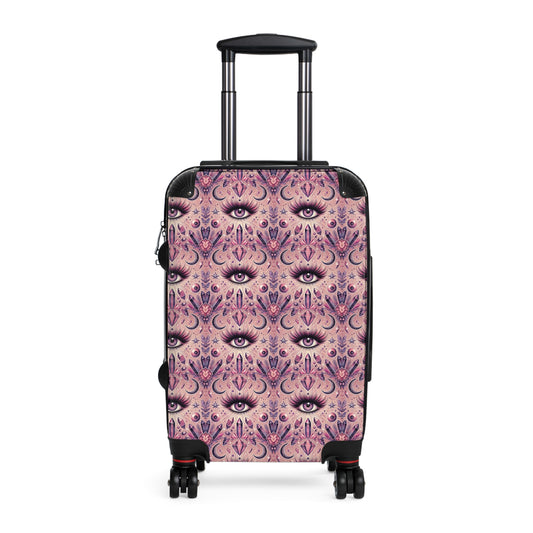 All Seeing Eyelash 360 Degree Swivel & Lock Shell Suitcase