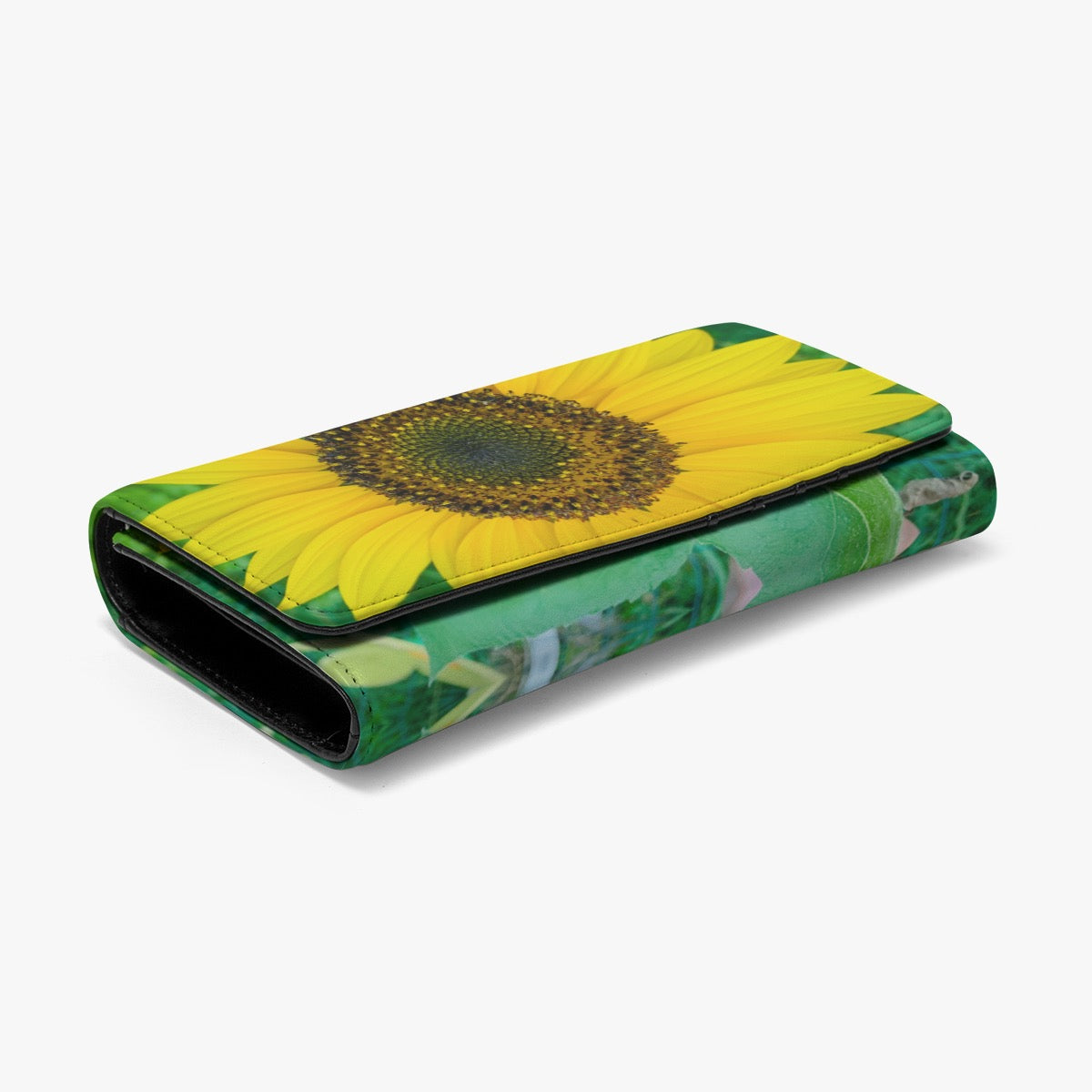 Giant Sunflower Foldable Wallet – Original Photography by Kissa Doody