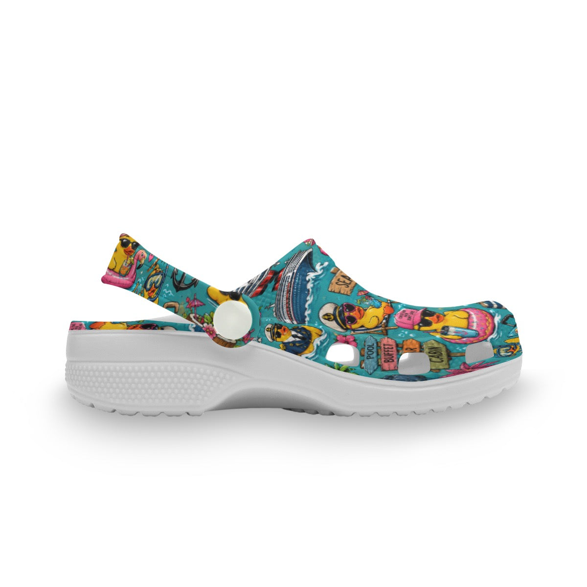 Kids Cruise Rubber Ducky Children's Clog Cruise Shoes
