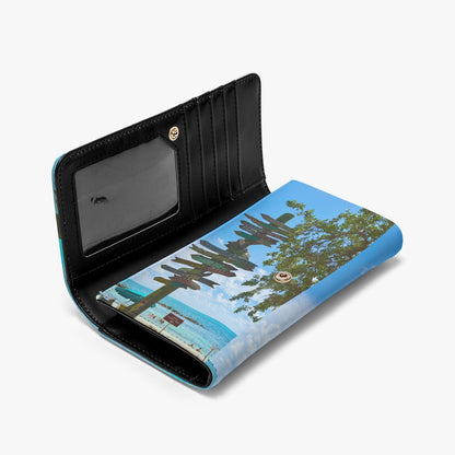 Key West Directional Sign Photo Wallet – Original Photography by Kissa Doody
