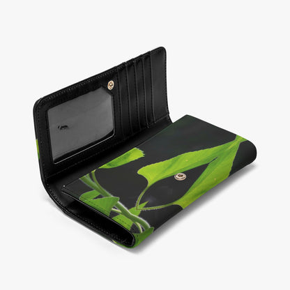 Single Sunflower in Sunlight Foldable Wallet – Original Photography by Kissa Doody