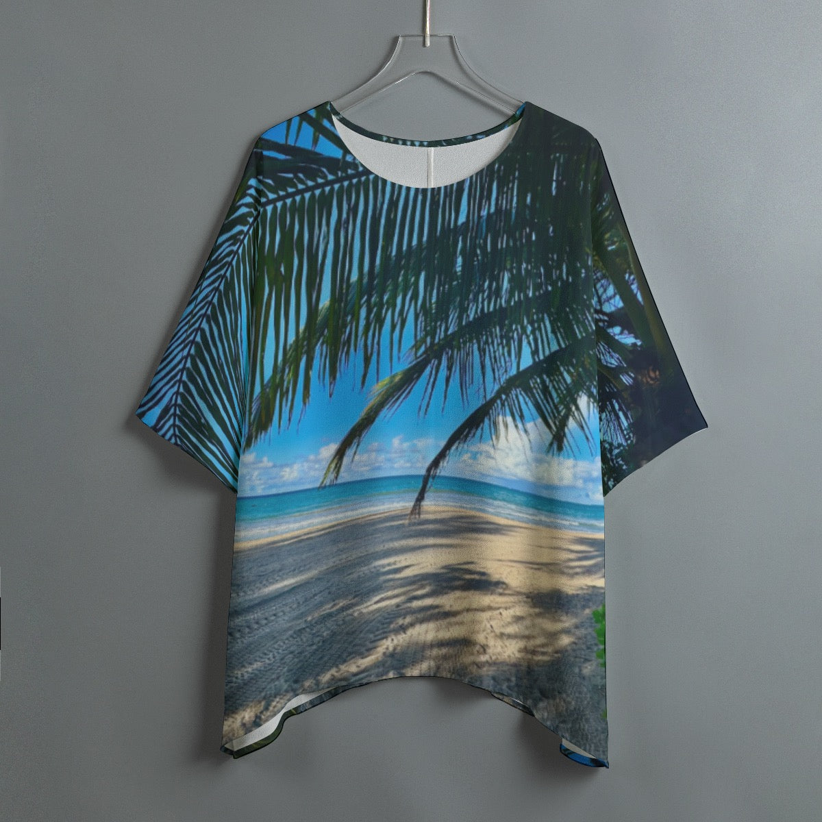 San Juan Beach Bungalow Women's Bat Sleeve Shirt (Yes we took this photo!) =)