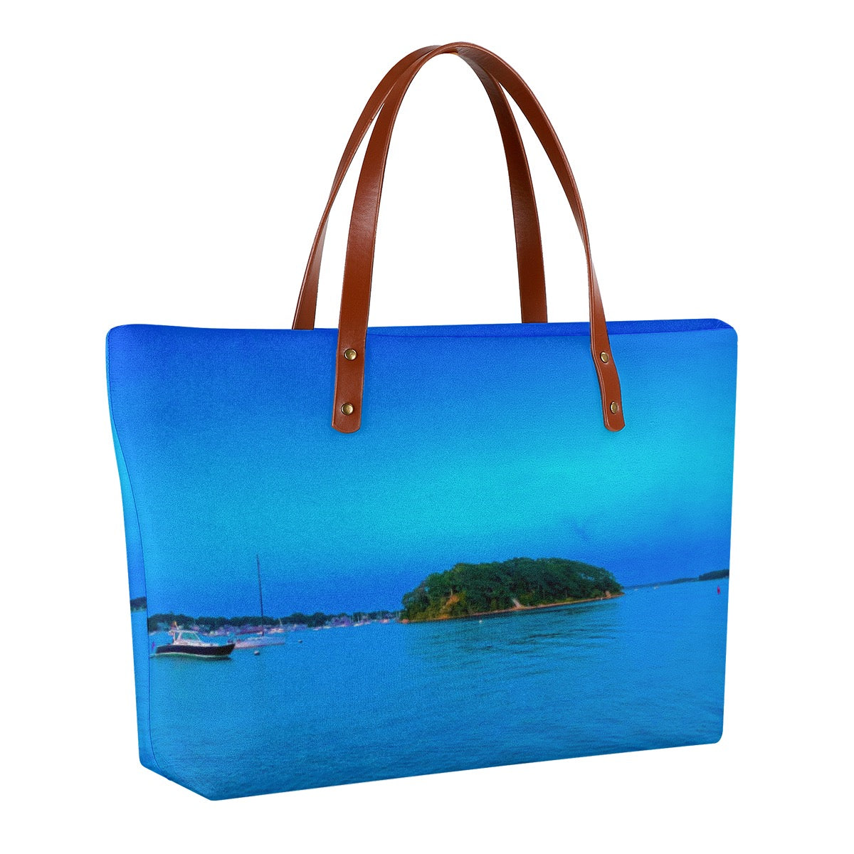 Wickets Island Photography Diving Bag Purse – Original Cape Cod Photography by Kissa Doody