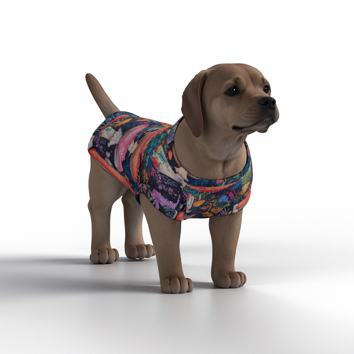 Dog Puppy Mushroom Fairycore Small Tank Top