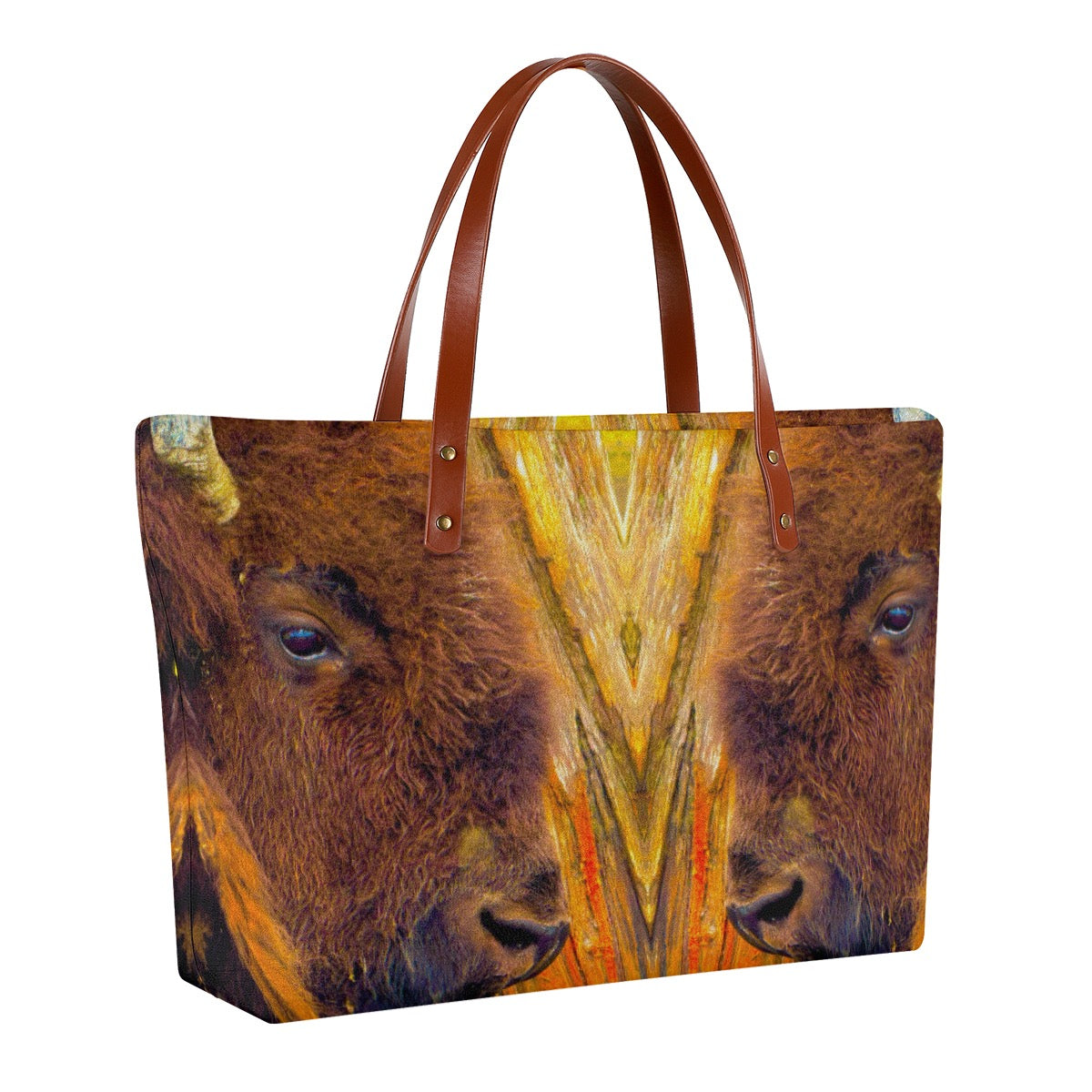 American Bison Photography Diving Bag Purse – Original Wildlife Photography by Kissa Doody