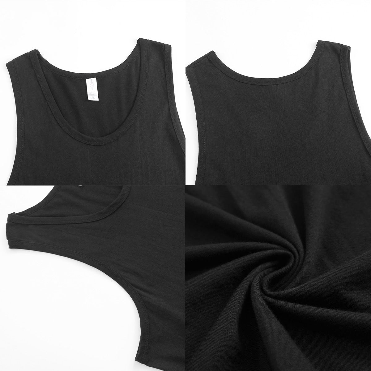 'I'm Just Here Financing the Magic' Men's 100% Cotton Black Tank for Disney Disneyland Dad Vacations
