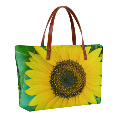 Sunflower Fine Art Photography Bag – Original Photography by Kissa Doody