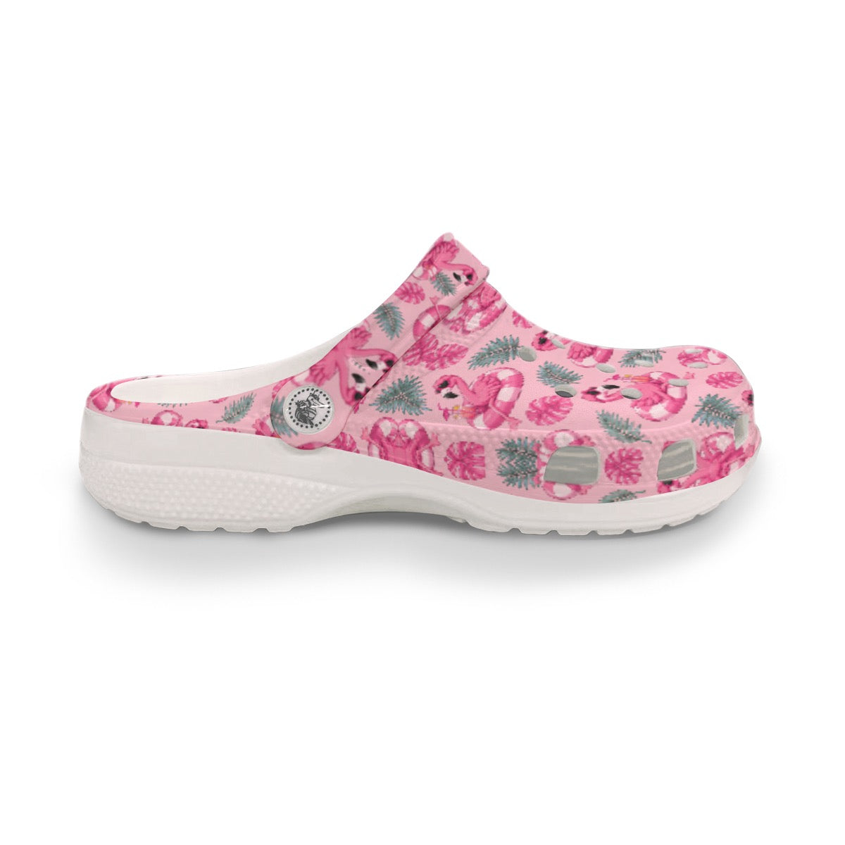 Pink Flamingo Pool Party Floating Women's Classic Clog