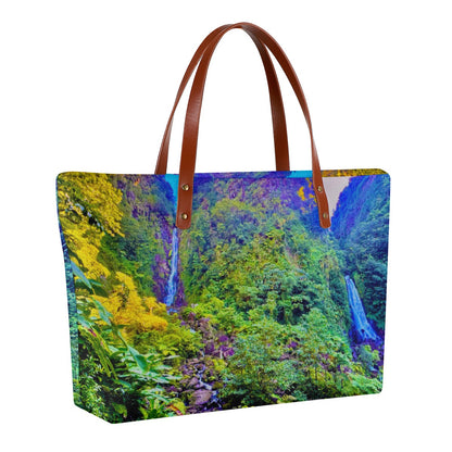 Trafalgar Falls Photography Diving Bag Purse – Original Waterfall Photography by Kissa Doody