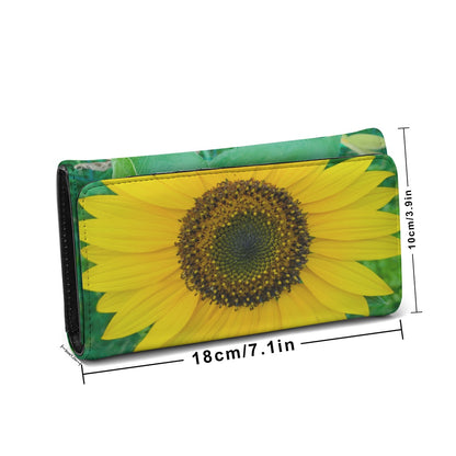 Giant Sunflower Foldable Wallet – Original Photography by Kissa Doody