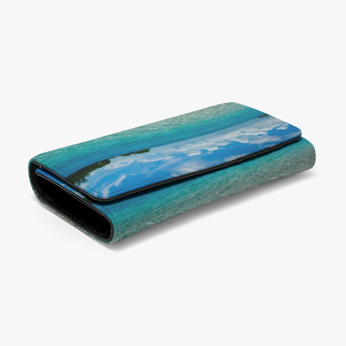 Bimini Bahamas Beach View Foldable Wallet – Original Photography by Kissa Doody