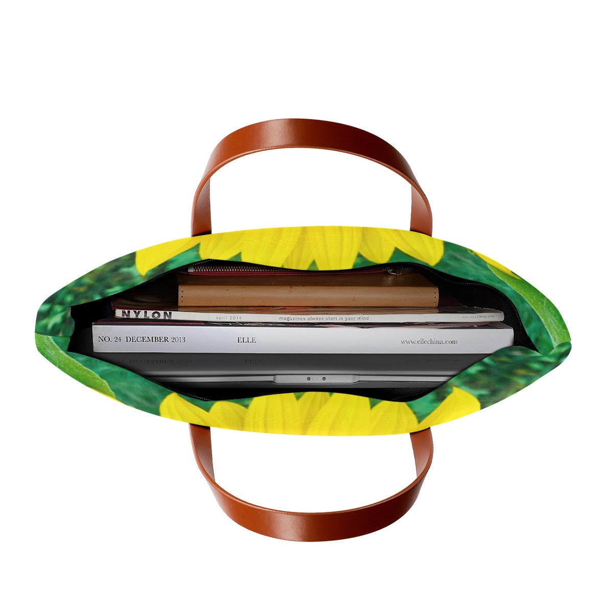 Sunflower Fine Art Photography Bag – Original Photography by Kissa Doody