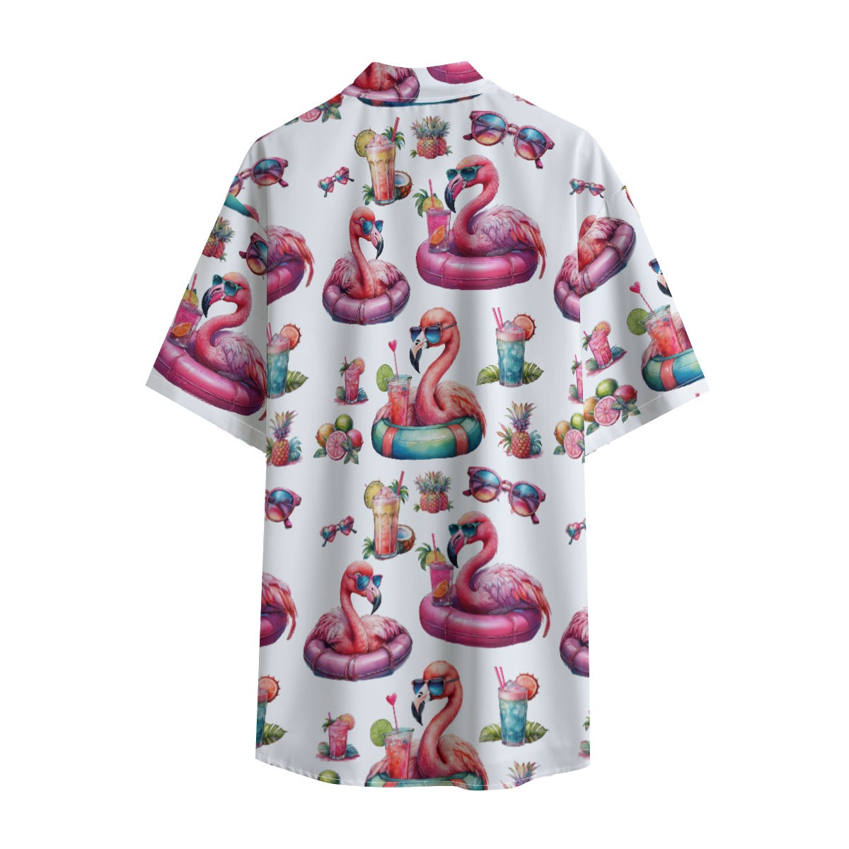 Flamingo Sunrise Men's Lightweight Cruise T-Shirt with Short Sleeves
