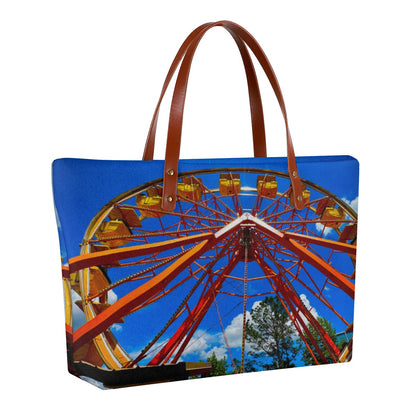 Vintage Ferris Wheel Photography Diving Bag Purse – Original Photography by Kissa Doody