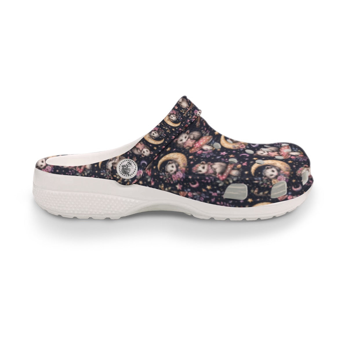 Moon Possum Adorable Fairycore All-Over Print Women's Classic Clogs