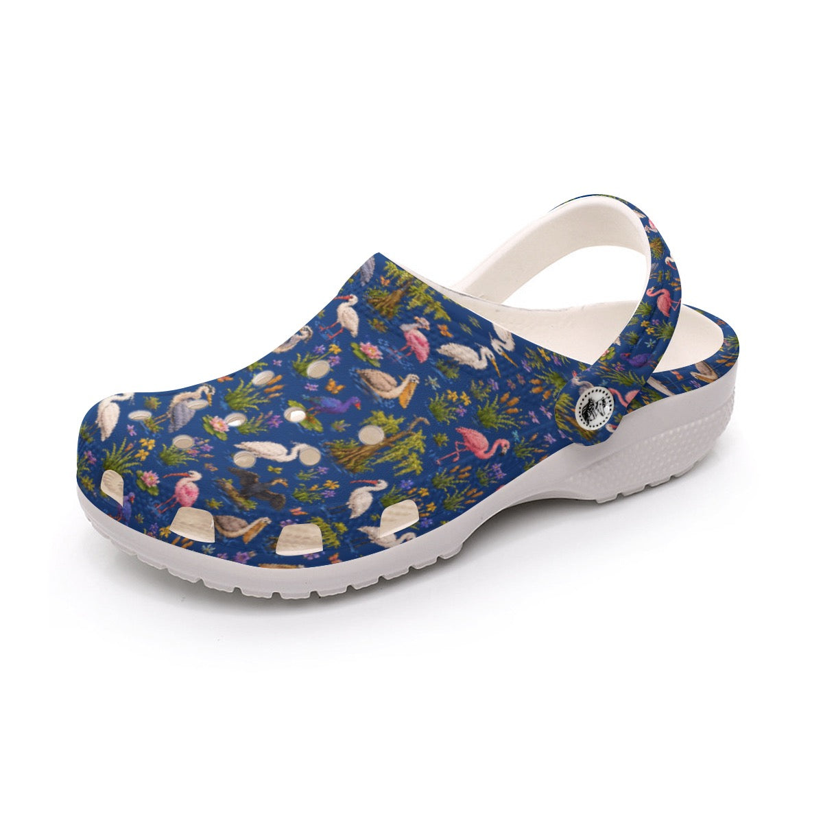 Florida Swamp Birds Wildlife Women's Classic Clogs