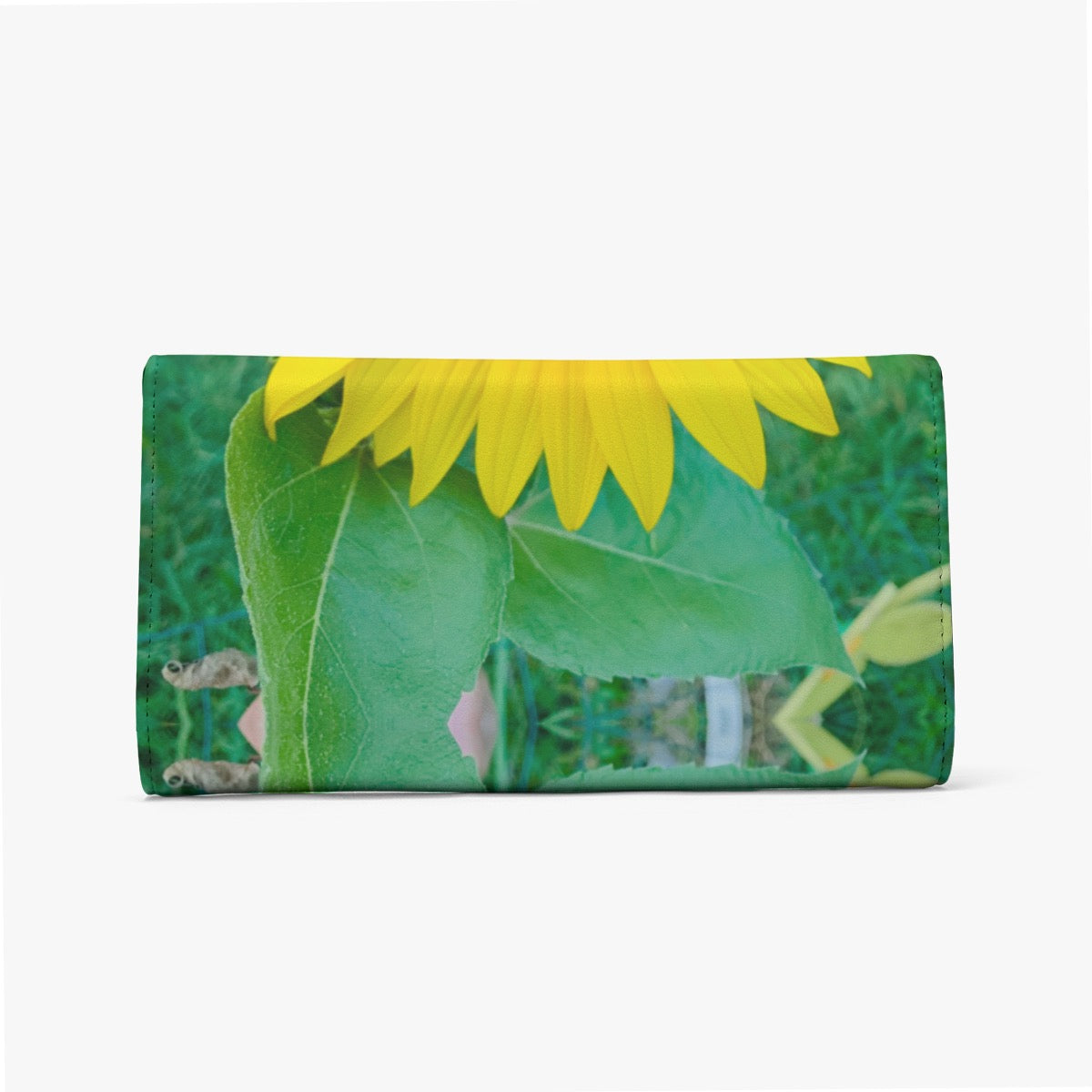 Giant Sunflower Foldable Wallet – Original Photography by Kissa Doody