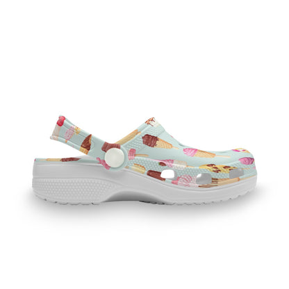Yummy Ice Cream Fun Children's Clog Shoes