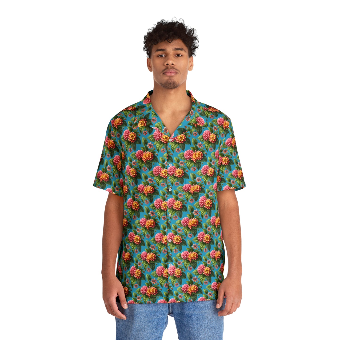 Flower Power Mens Gardening Hawaiian Shirt